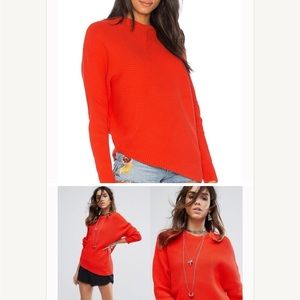 Free People Asymmetrical Sweater